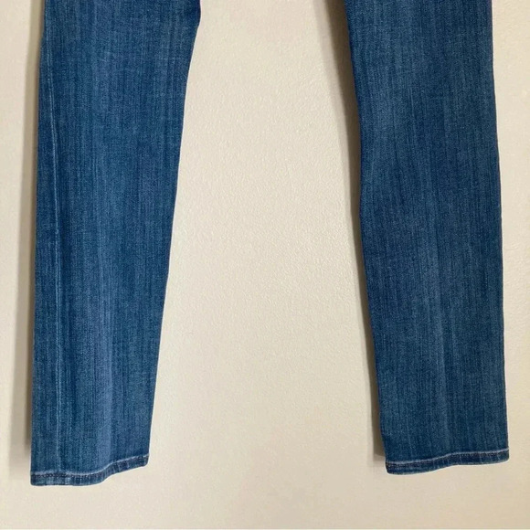 Express Women's Skinny Midrise Medium Wash Denim Jeans Size 4 - Picture 4 of 9